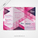 Free Trifold Mockup In Modern Style Psd