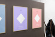 Free Triple Poster Mockups