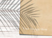 Free Tropical Vintage Paper Mockup Psd
