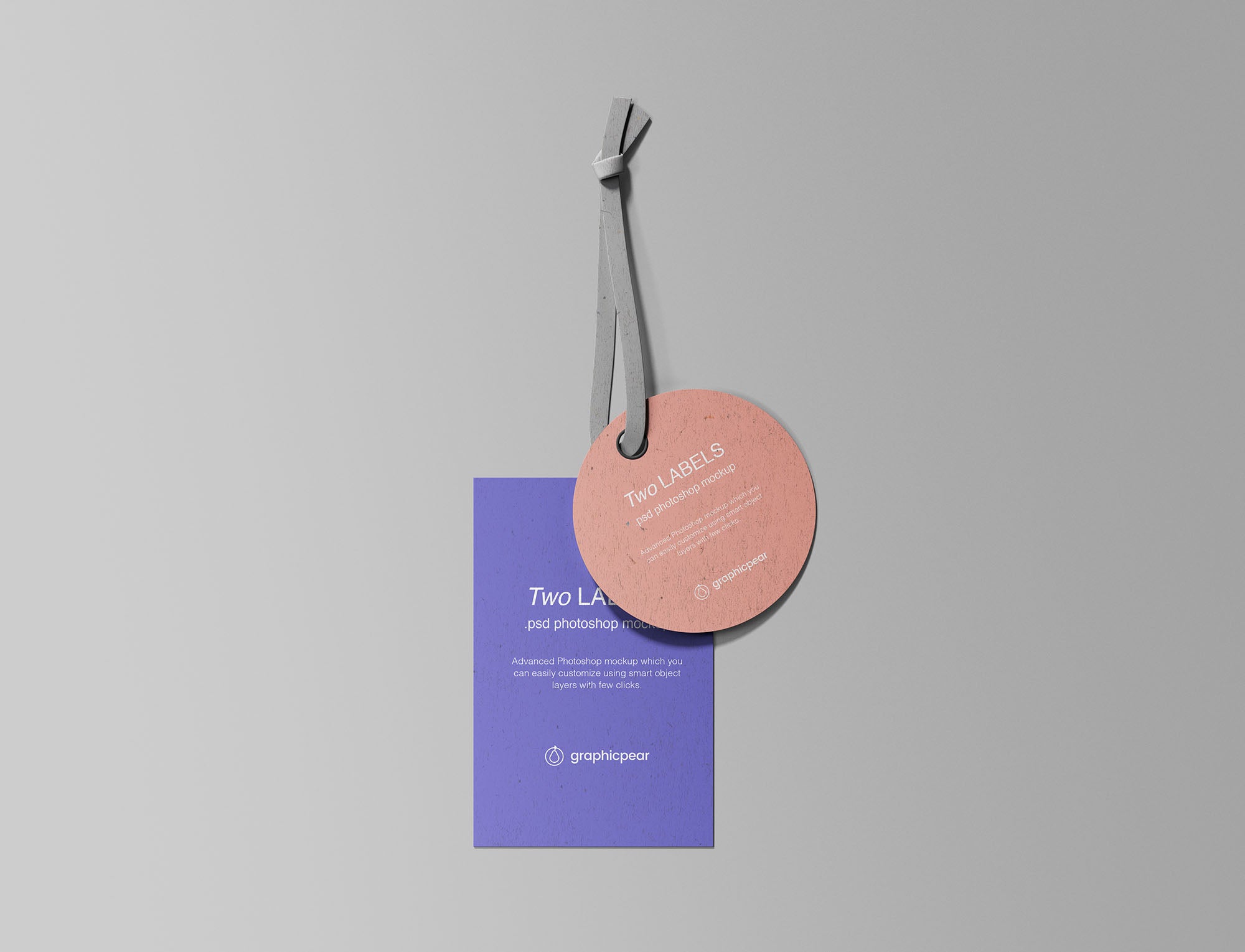 Free Two Labels Mockup – DreamBundles