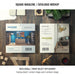 Free Two Modern Square Magazine Or Catalogue Mockups Psd