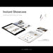 Free Two Tablet On White Background Mock Up Psd