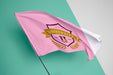 Free University Flag Concept Mock-Up Psd