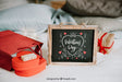 Free Valentine Frame Mockup Psd