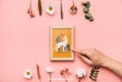 Free Valentine Frame Mockup Psd