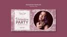 Free Valentine'S Day Inviation Template Psd