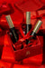 Free Valentines Day Still Life With Lipstick Mockup Psd