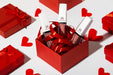 Free Valentines Day Still Life With Lipstick Mockup Psd
