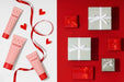 Free Valentines Day Still Life With Makeup Mockup Psd