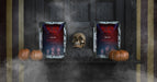 Free Variety Of Halloween Frame Mock-Ups Front View Psd