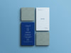Free Vertical Business Card Mockup Psd