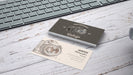 Free Vintage Business Card Mockup Psd