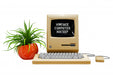 Free Vintage Computer Mock-Up Isolated Psd