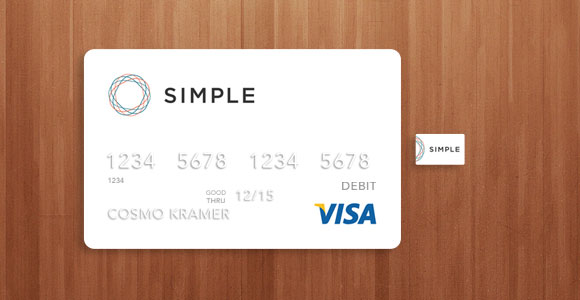 Free Visa Credit Card Mockup Psd