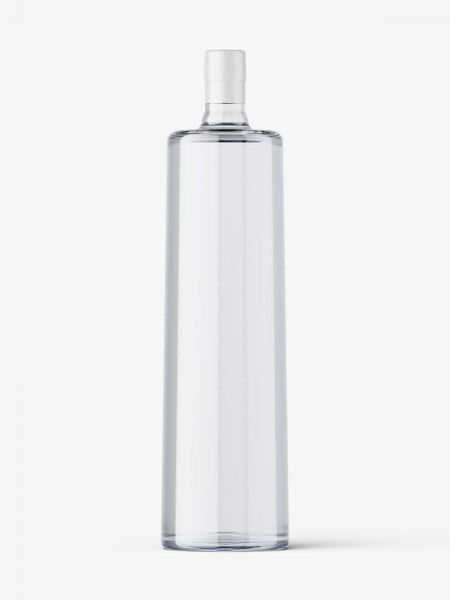 Free Vodka Bottle Mockup