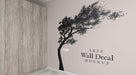 Free Wall Art Decal / Sticker Mockup Psd