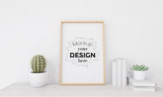 Free Wall Art Or Picture Frame In Living Room Mockup Psd