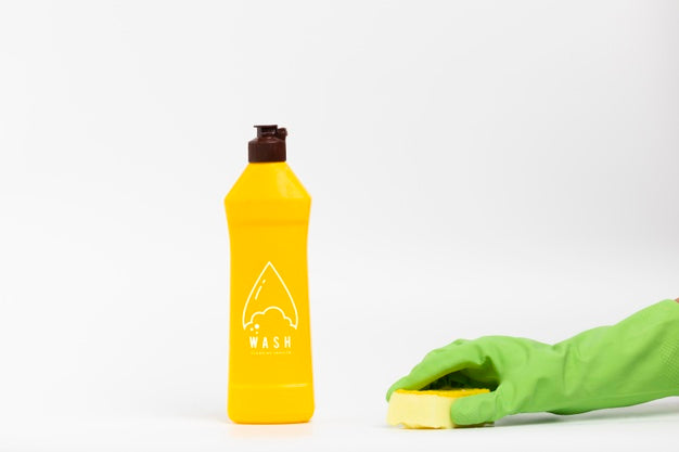 Free Wash And Cleaning Detergent Mock-Up Psd – DreamBundles