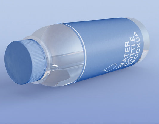 Free Water Bottle Mockup Psd