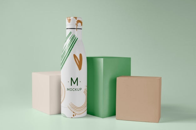 Free Water Drop Bottle Mockup Design Psd – DreamBundles