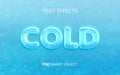Free Water Text Effect Mock-Up Psd