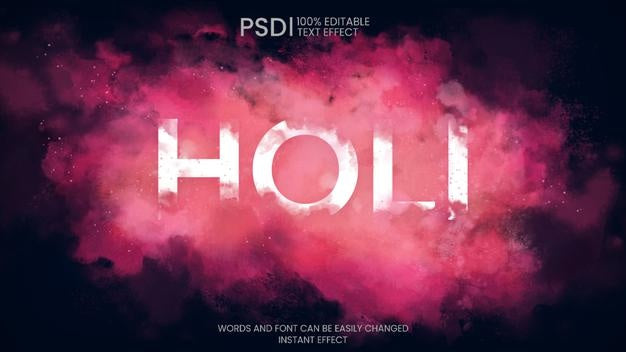 Free Watercolor Splash Text Effect Psd – DreamBundles