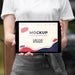 Free We Are Open Concept Mock-Up Psd