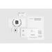Free White Business Stationery Mock Up Frontal View Psd