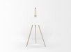 Free White Canvas On A Easel Psd