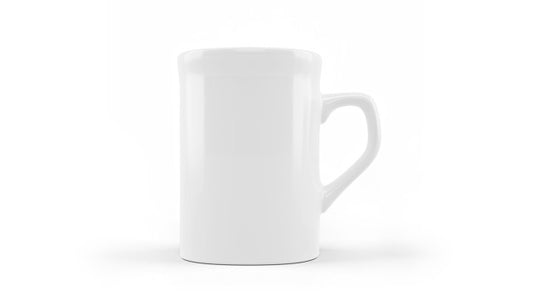 Free White Ceramic Mug Mockup Isolated Psd