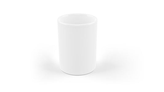 Free White Ceramic Mug Mockup Isolated Psd