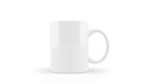 Free White Ceramic Mug Mockup Isolated Psd