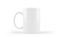 Free White Ceramic Mug Mockup Isolated Psd