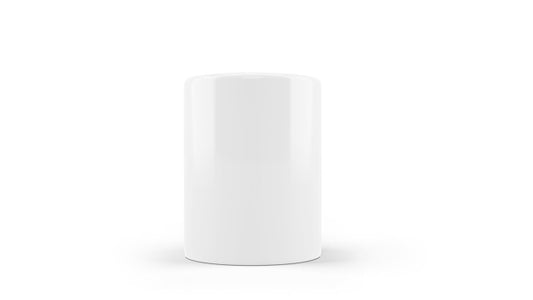 Free White Ceramic Mug Mockup Isolated Psd