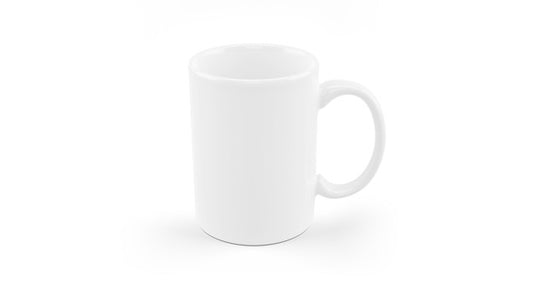 Free White Ceramic Mug Mockup Isolated Psd