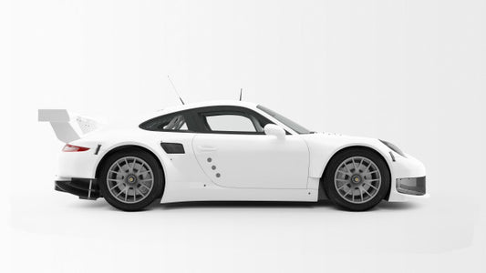 Free White Sport Car Psd