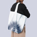 Free White Tote Bag Mockup With Summer Vibes Psd