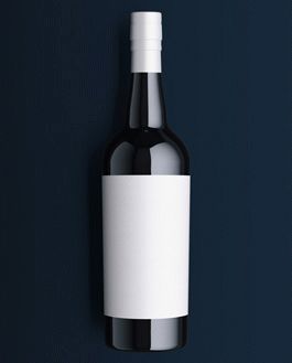 Free Wine Bottle Mockup