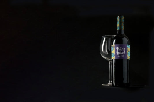 Free Wine Mockup With Copyspace Psd