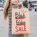 Free Woman In City With Black Friday Bags Psd