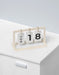 Free Wood Support With Felxible Numbers Tag Psd