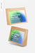 Free Wood Table Advertising Tag Signs Mockup, Floating Psd