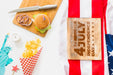 Free Wooden Board Mockup With Hamburger Psd