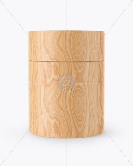 Free Wooden Tube Mockup - Front View – DreamBundles