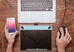 Free Workspace Composition With Graphic Tablet Psd