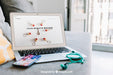 Free Workspace Composition With Smartphone On Laptop Psd