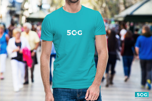 Free Young Man T-Shirt Psd Mockup