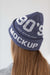 Free Young Woman Wearing Beanie Mockup Psd
