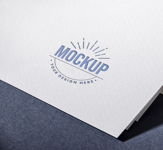 Free Your Design Here Business Card Mock-Up Psd